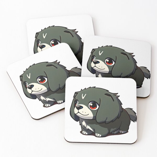 Item preview, cute anime dog puppy designed and sold by indie kid.