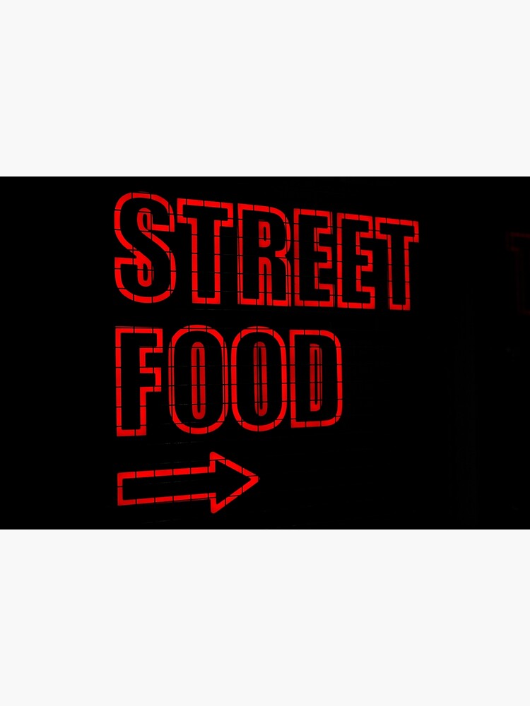 Discover Street Food Premium Matte Vertical Poster