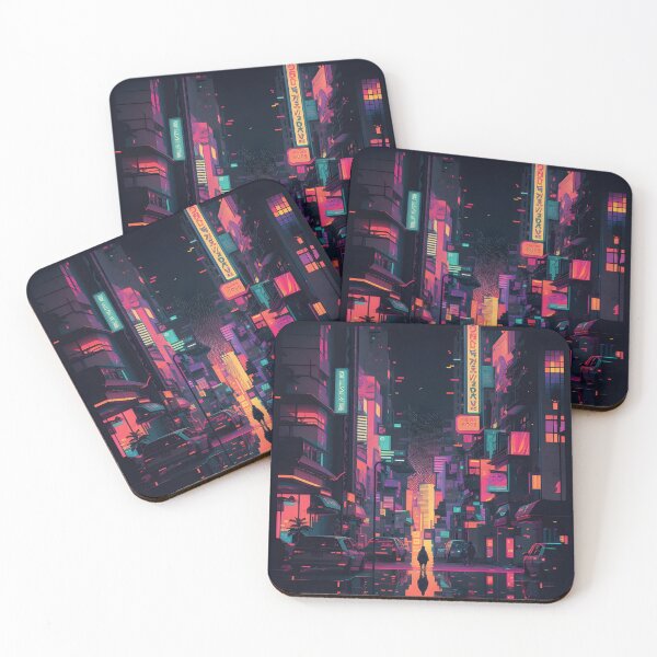 Item preview, Fragmented Street and pixelated shapes designed and sold by CreativeBoard.