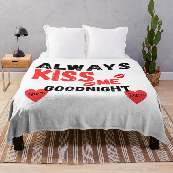 Item preview, always kiss me goodnight designed and sold by shopdyali.