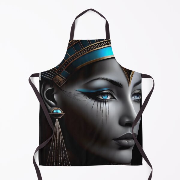 Item preview, Hathor Egyptian Goddess 'Mesmer-Eyes'd' Unique Sculpture designed and sold by ga-arts.