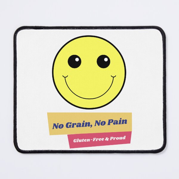 Item preview, Copy of Celiac Awareness - No Grain, No Pain, Gluten-Free & Proud designed and sold by ElLocoMus.