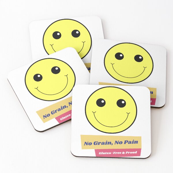 Item preview, Copy of Celiac Awareness - No Grain, No Pain, Gluten-Free & Proud designed and sold by ElLocoMus.