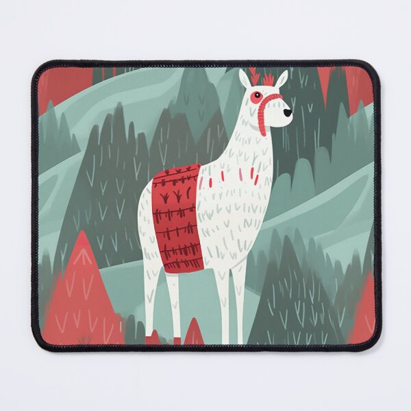 Item preview, Lhama folklore - patterns endless designed and sold by PoppinArtFox.