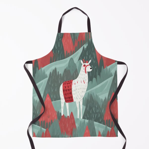 Item preview, Lhama folklore - patterns endless designed and sold by PoppinArtFox.