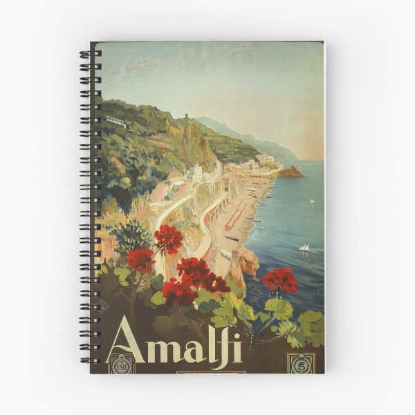 Artikelvorschau, Vintage Reiseanzeige Amalfi Italien entworfen und verkauft von aapshop.