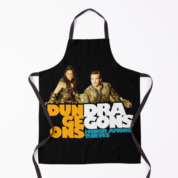Item preview, Dungeons & Dragons: Honor Among Thieves 2023 movies Chris Pine as Edgin and Michelle Rodriguez as Holga fan works graphic design by ironpaette designed and sold by ironpalette.