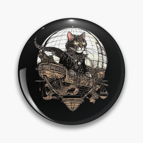 Item preview, Steampunk Airship Cat designed and sold by soondoock.