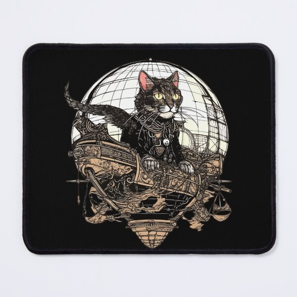 Item preview, Steampunk Airship Cat designed and sold by soondoock.