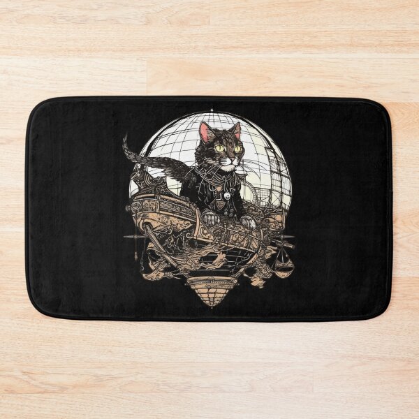 Item preview, Steampunk Airship Cat designed and sold by soondoock.