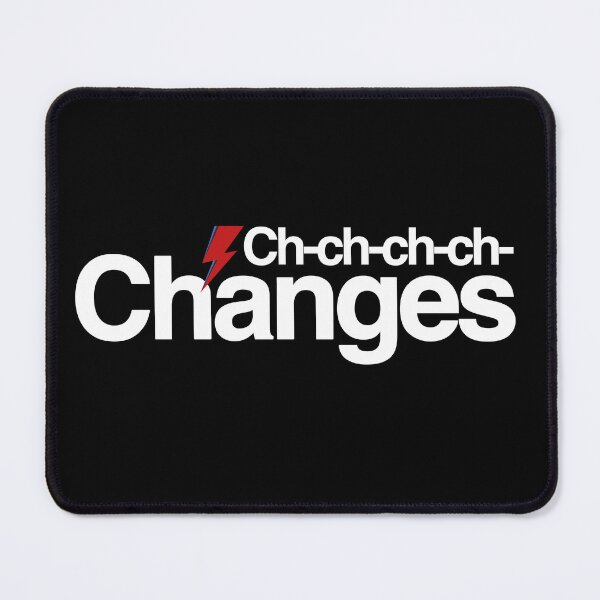 Item preview, Ch-ch-ch-ch changes (David Bowie) designed and sold by Otracreativa Prints.