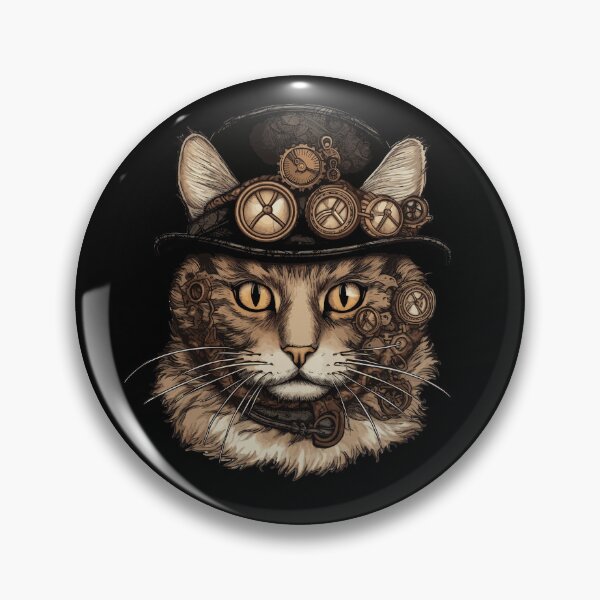 Item preview, Steampunk Cat Top Hat designed and sold by soondoock.