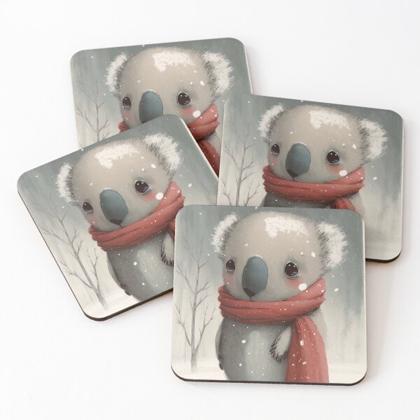 Item preview, Koala in Winter designed and sold by BilgePaksoylu.