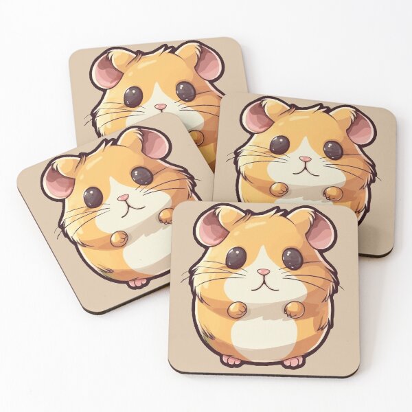 Item preview, Cute Brown Hamster designed and sold by TheLovelyPets.