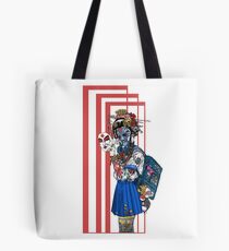 cyberpunk girl Tote Bag