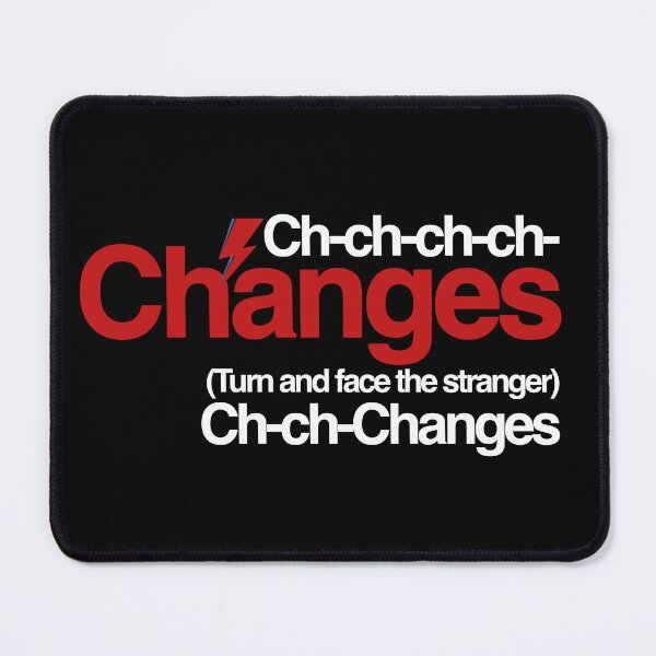 Item preview, Ch-ch-ch-ch changes (David Bowie) designed and sold by Otracreativa Prints.