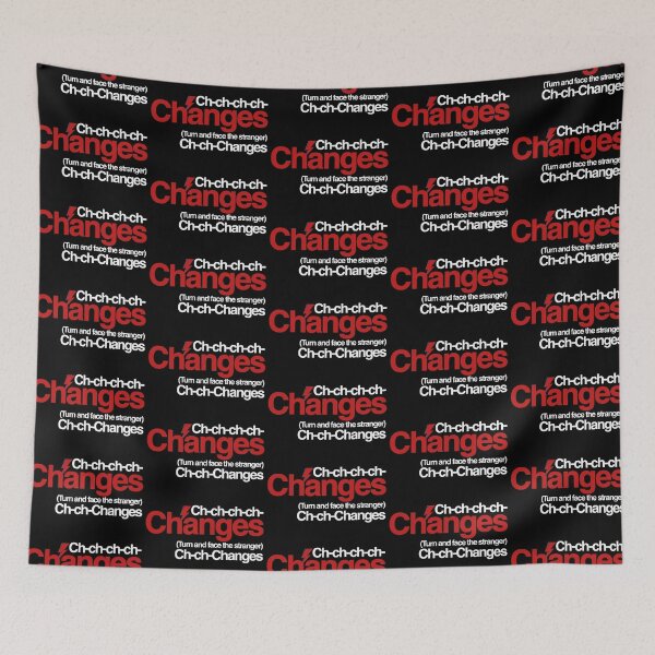Item preview, Ch-ch-ch-ch changes (David Bowie) designed and sold by Otracreativa Prints.