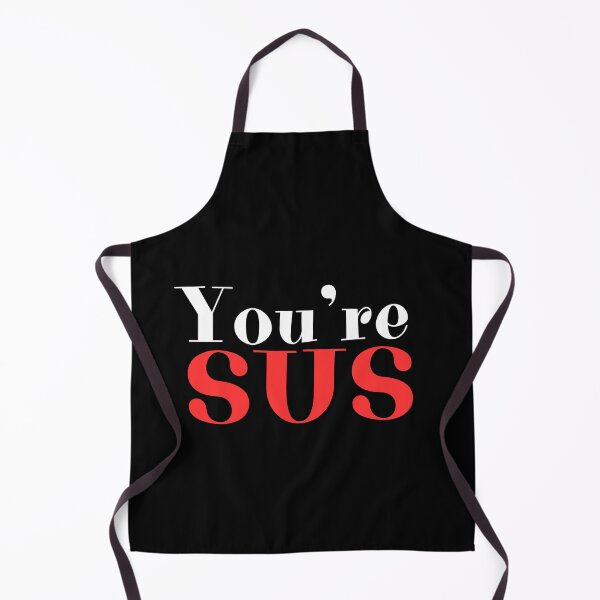 Item preview, Youre sus, colorfull letters phrase designed and sold by Drzamag.