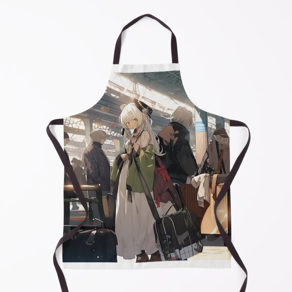 Artikelvorschau, White-haired Girl at the Train Station entworfen und verkauft von FireScreen.