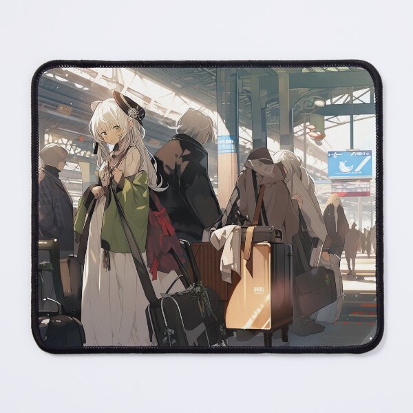 Artikelvorschau, White-haired Girl at the Train Station entworfen und verkauft von FireScreen.