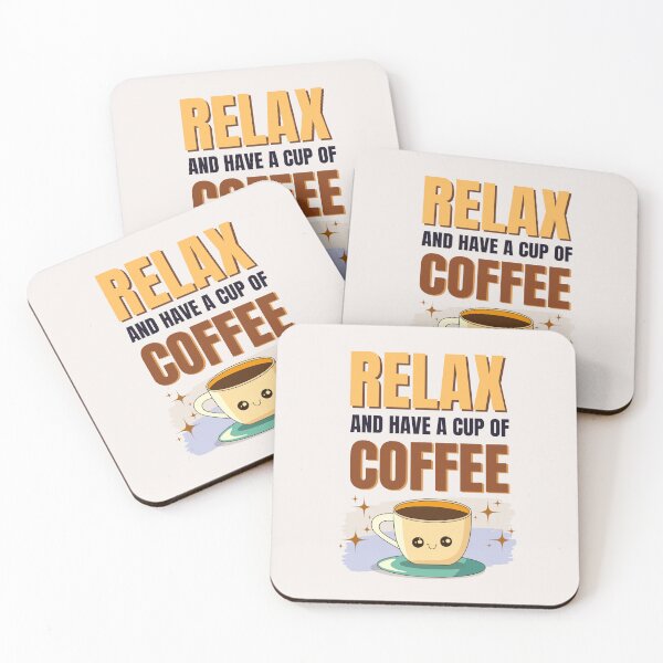 Item preview, Relax and Drink Coffee designed and sold by PinselArts.
