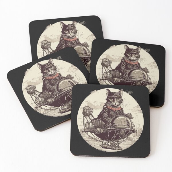 Item preview, Steampunk Airship Cat designed and sold by soondoock.