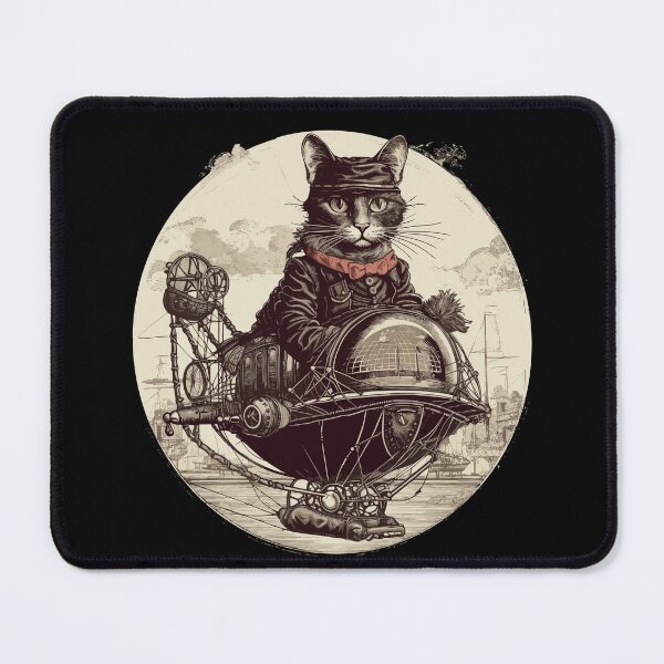 Item preview, Steampunk Airship Cat designed and sold by soondoock.