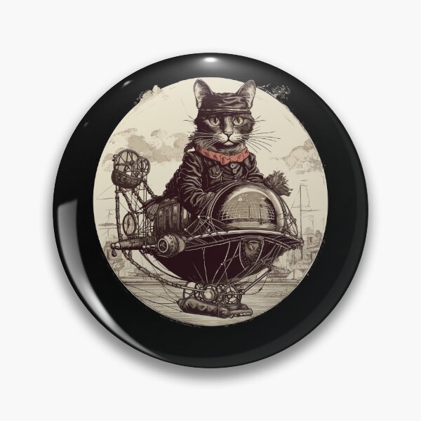 Item preview, Steampunk Airship Cat designed and sold by soondoock.