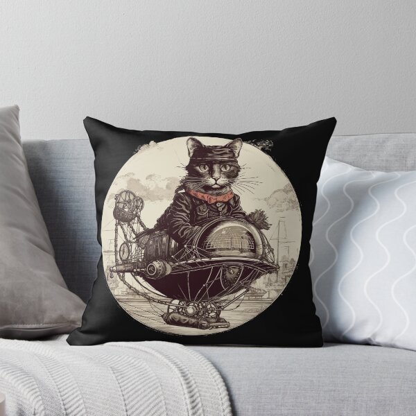 Item preview, Steampunk Airship Cat designed and sold by soondoock.
