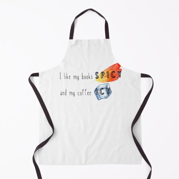 Artikelvorschau, I like my books spicy and my coffee icy entworfen und verkauft von jechaiyells.