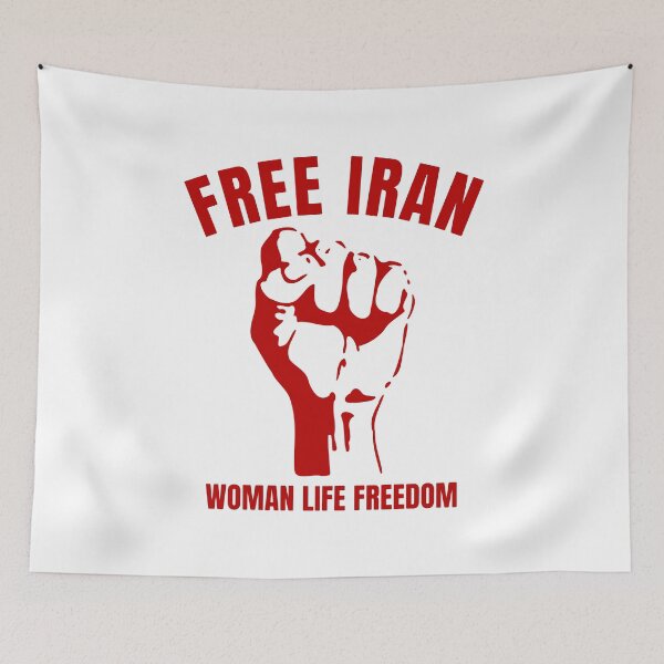 Item preview, Free Iran - Woman, Life, Freedom زن زندگی آزادی designed and sold by yoshra.