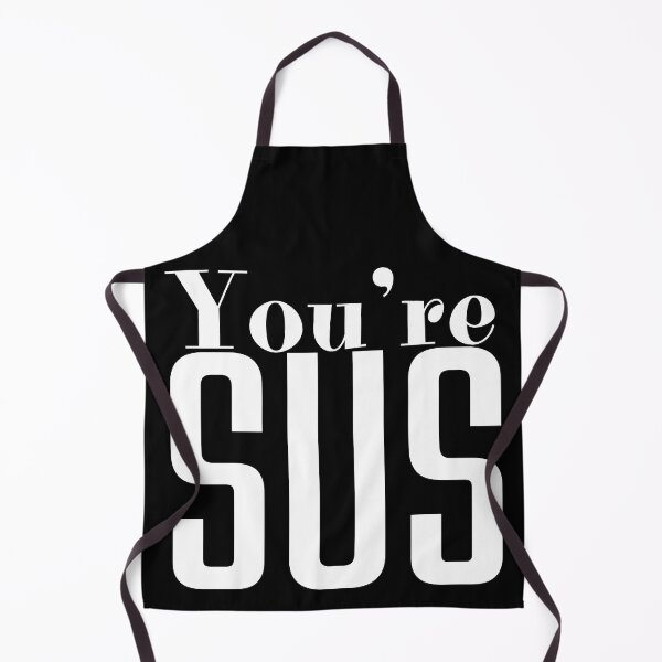 Item preview, Youre sus, Cool white font designed and sold by Drzamag.