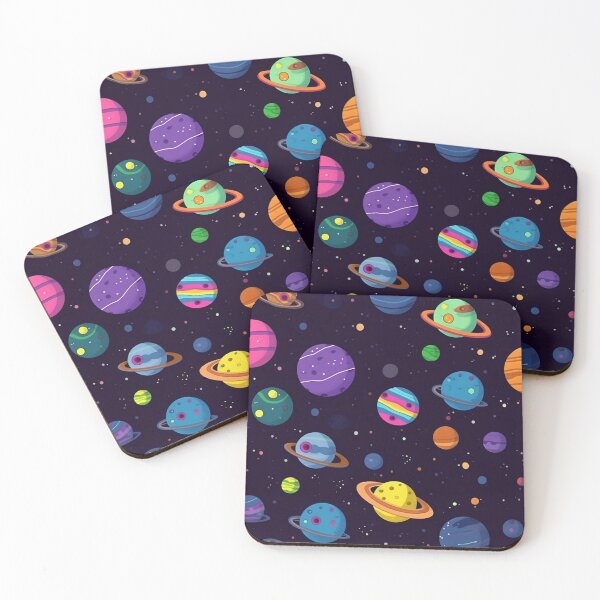 Item preview, Outer Space Pattern with Planets designed and sold by UlDesigns.