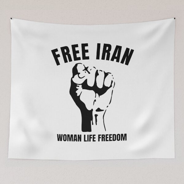 Item preview, Free Iran - Woman, Life, Freedom زن زندگی آزادی designed and sold by yoshra.