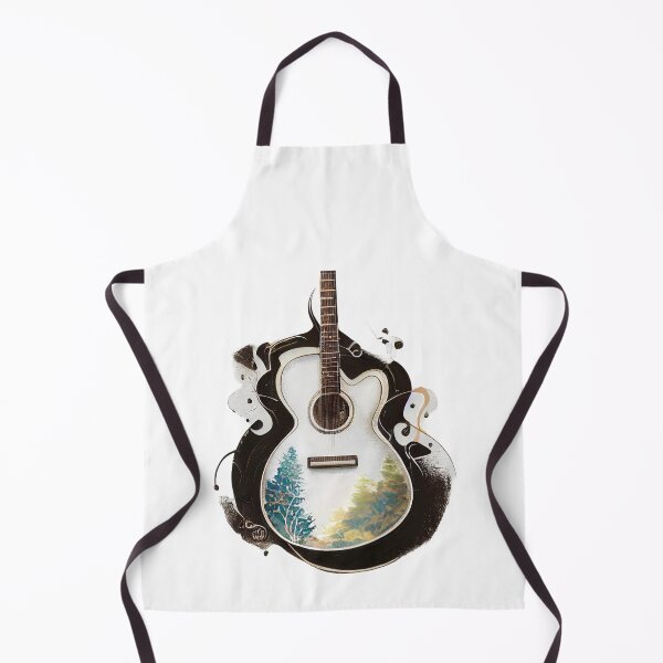 Item preview, Guitar with Nature and Landscape inside - Designed By SK designed and sold by Silvio K..
