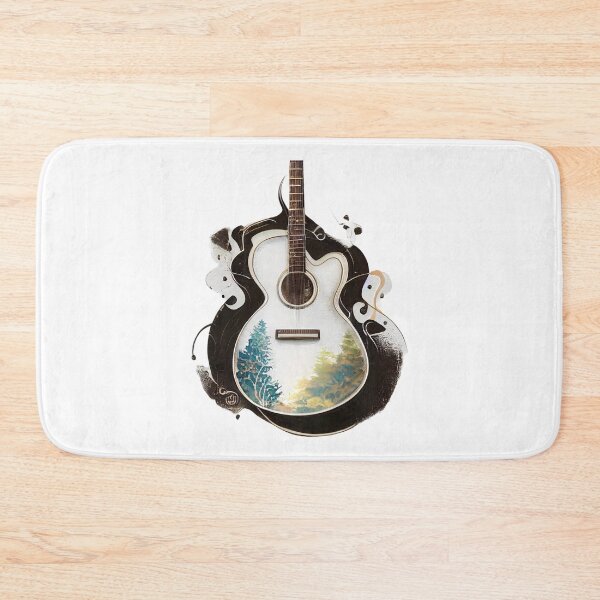 Item preview, Guitar with Nature and Landscape inside - Designed By SK designed and sold by Silvio K..