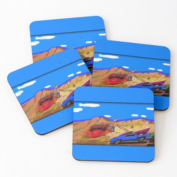 Item preview,  Wall Art   //  Ponies Express Stagecoach designed and sold by Imagin8er.