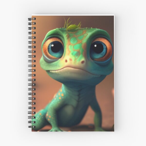 Item preview, Gekko portrait with unique charm designed and sold by M-Lin.