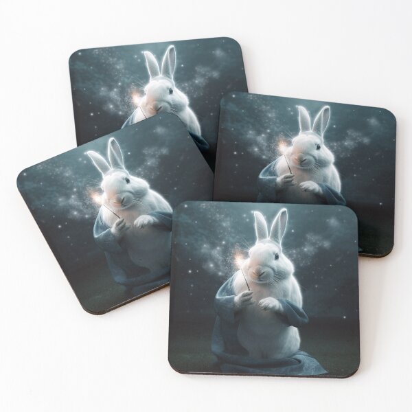 Item preview, Wizard Rabbit, Magical Bunny designed and sold by WhimsyWear-Fun.