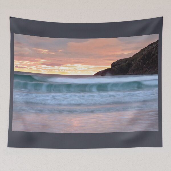 Item preview, Oldshore Beg Polin Sunset and Waves, Scotland, NC500. designed and sold by PhotosEcosse.