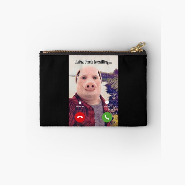 Item preview, John Pork Is Calling Funny Answer Call Phone designed and sold by RosannaArt.