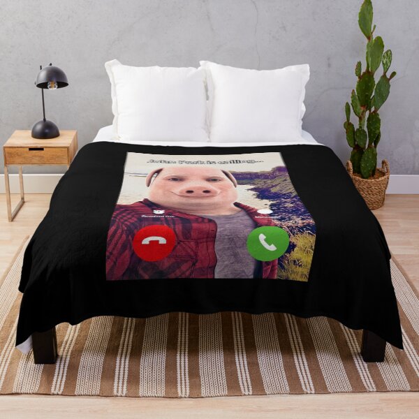 Item preview, John Pork Is Calling Funny Answer Call Phone designed and sold by RosannaArt.