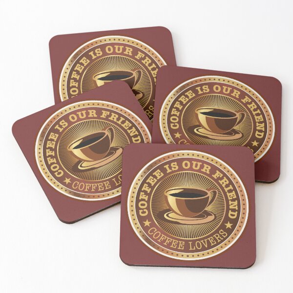 Item preview, Coffee Is Our Friend designed and sold by TheGraphicPath.