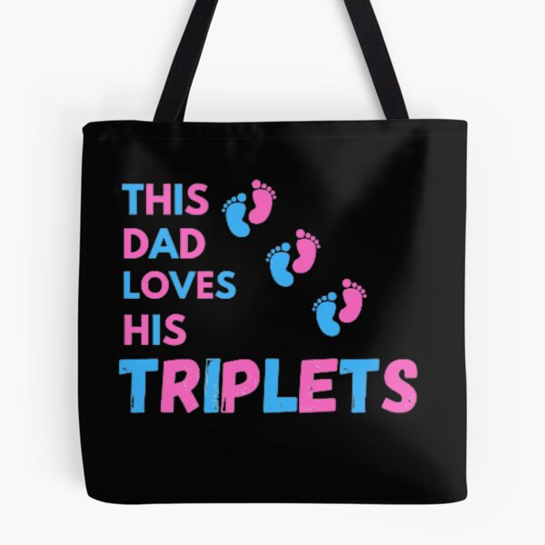 Item preview, THIS DAD LOVES HIS TRIPLETS  designed and sold by shopdyali.