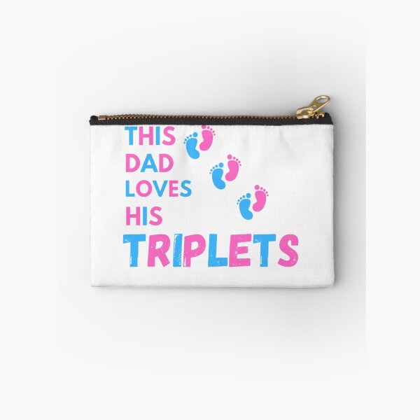 Item preview, THIS DAD LOVES HIS TRIPLETS  designed and sold by shopdyali.