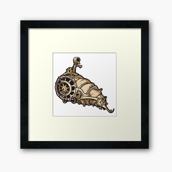 Aperçu de l'œuvre Escargot Steampunk créée et vendue par soondoock.
