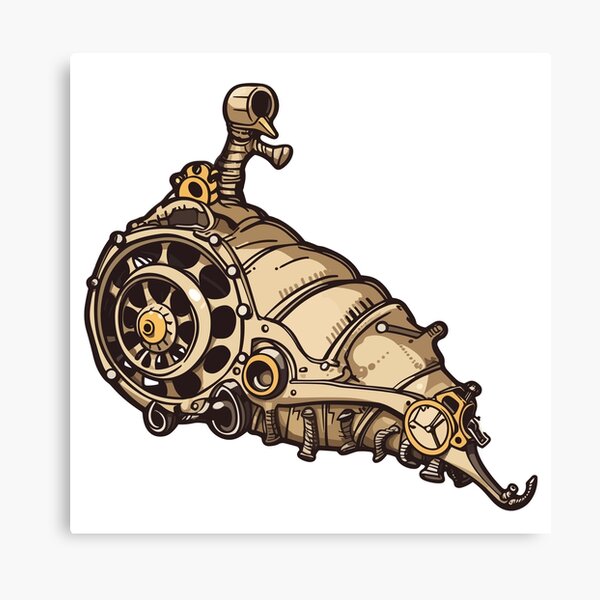 Aperçu de l'œuvre Escargot Steampunk créée et vendue par soondoock.