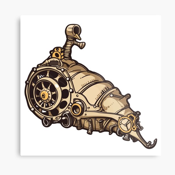 Aperçu de l'œuvre Escargot Steampunk créée et vendue par soondoock.