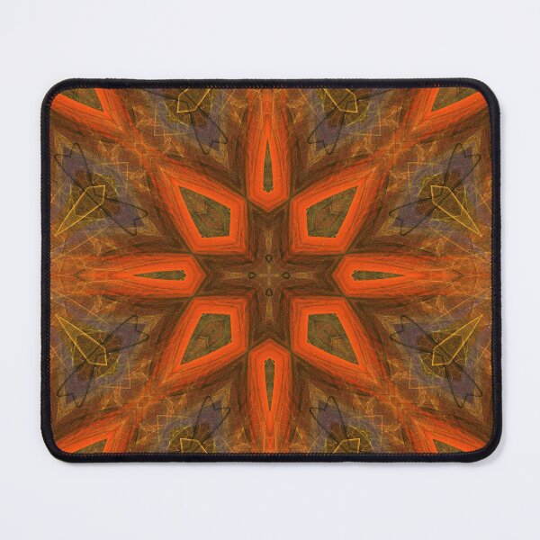 Item preview, orange starburst with centre cross designed and sold by effervescence.