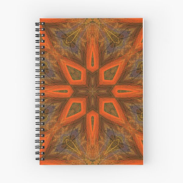 Item preview, orange starburst with centre cross designed and sold by effervescence.
